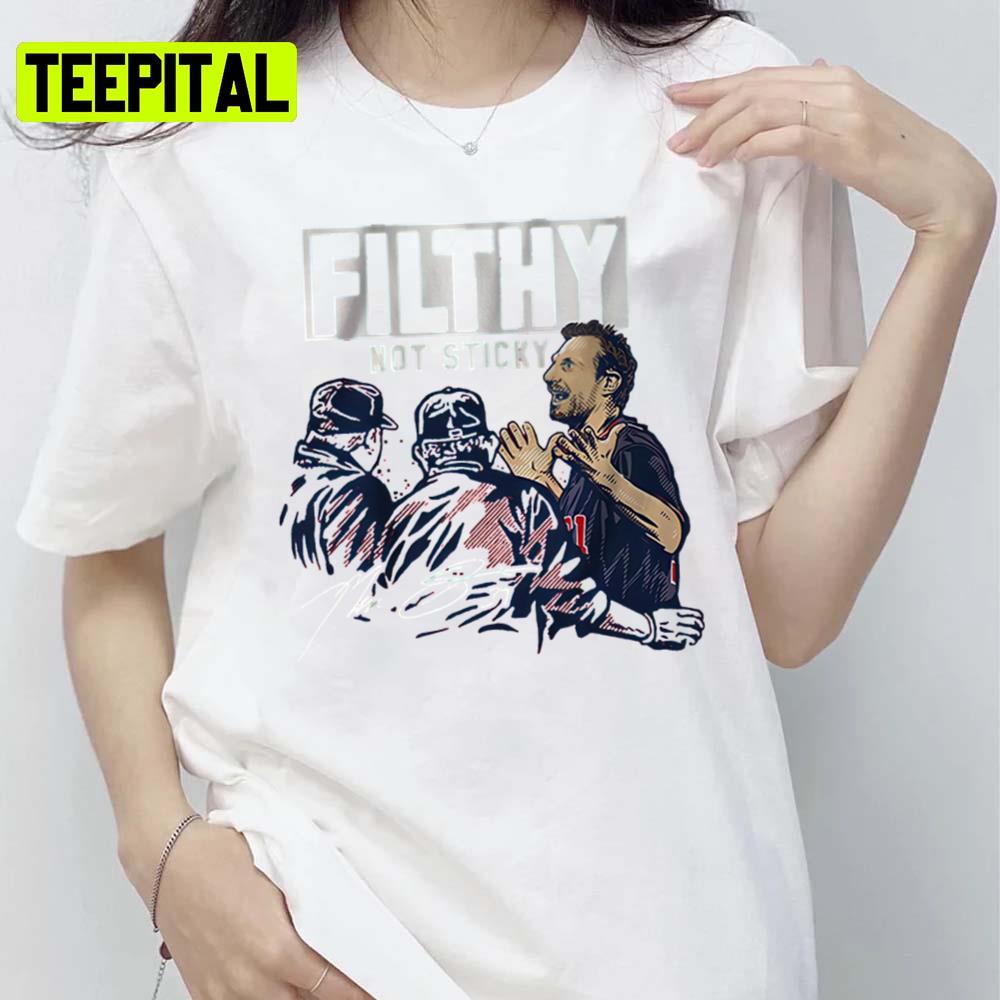 Filthy Not Sticky Baseball Stephen Strasburg Unisex T-Shirt Filthy Not Sticky Baseball Stephen Strasburg Unisex T-Shirt