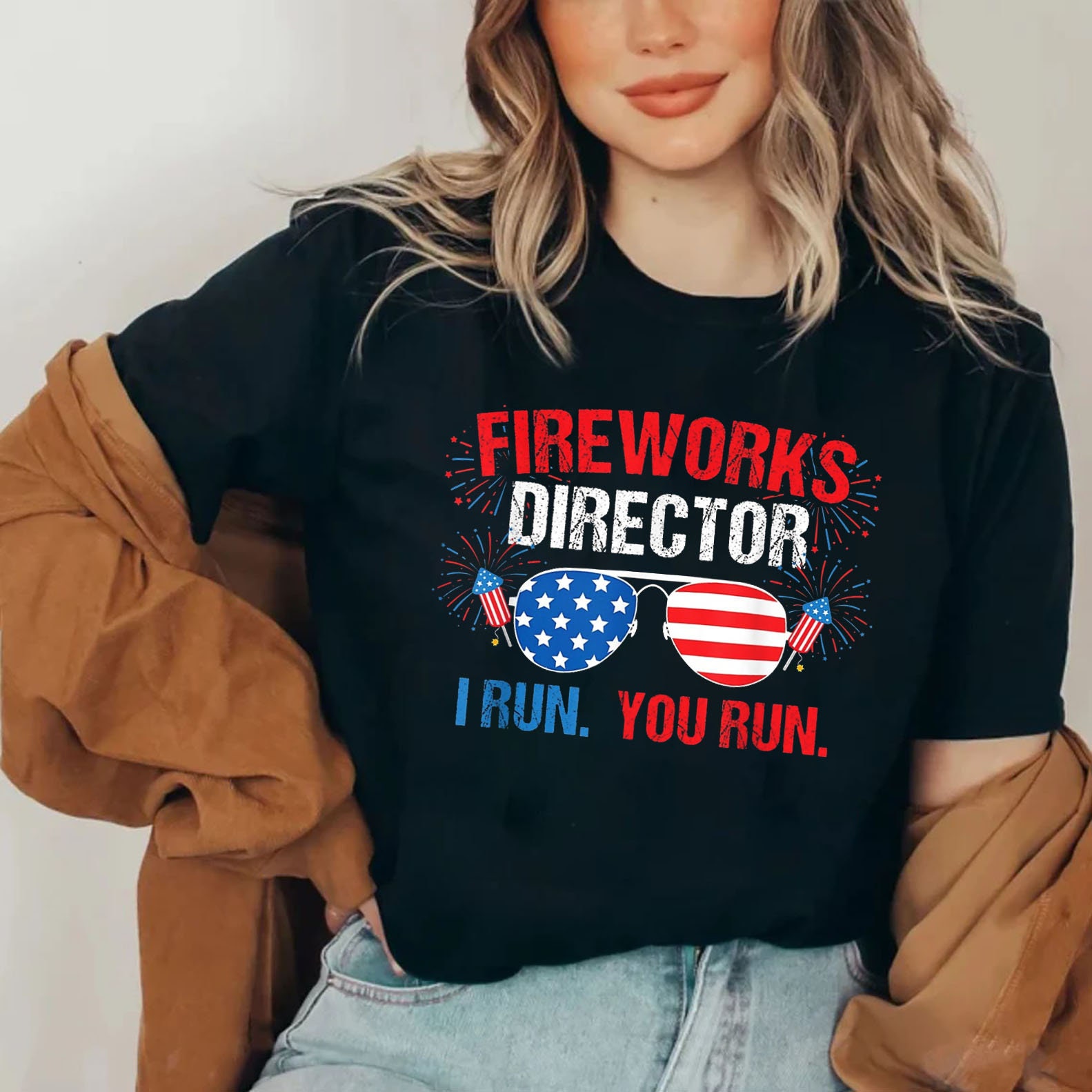 Fireworks Director I Run You Run 4th Of July Independence Day Unisex T-Shirt Fireworks Director I Run You Run 4th Of July Independence Day Unisex T-Shirt