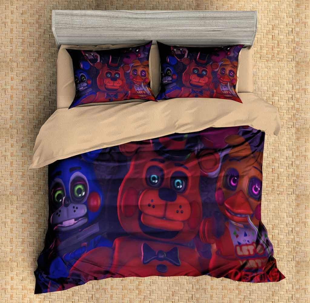 Five Nights At Freddys 3D Printed Bedding Set Five Nights At Freddys 3D Printed Bedding Set