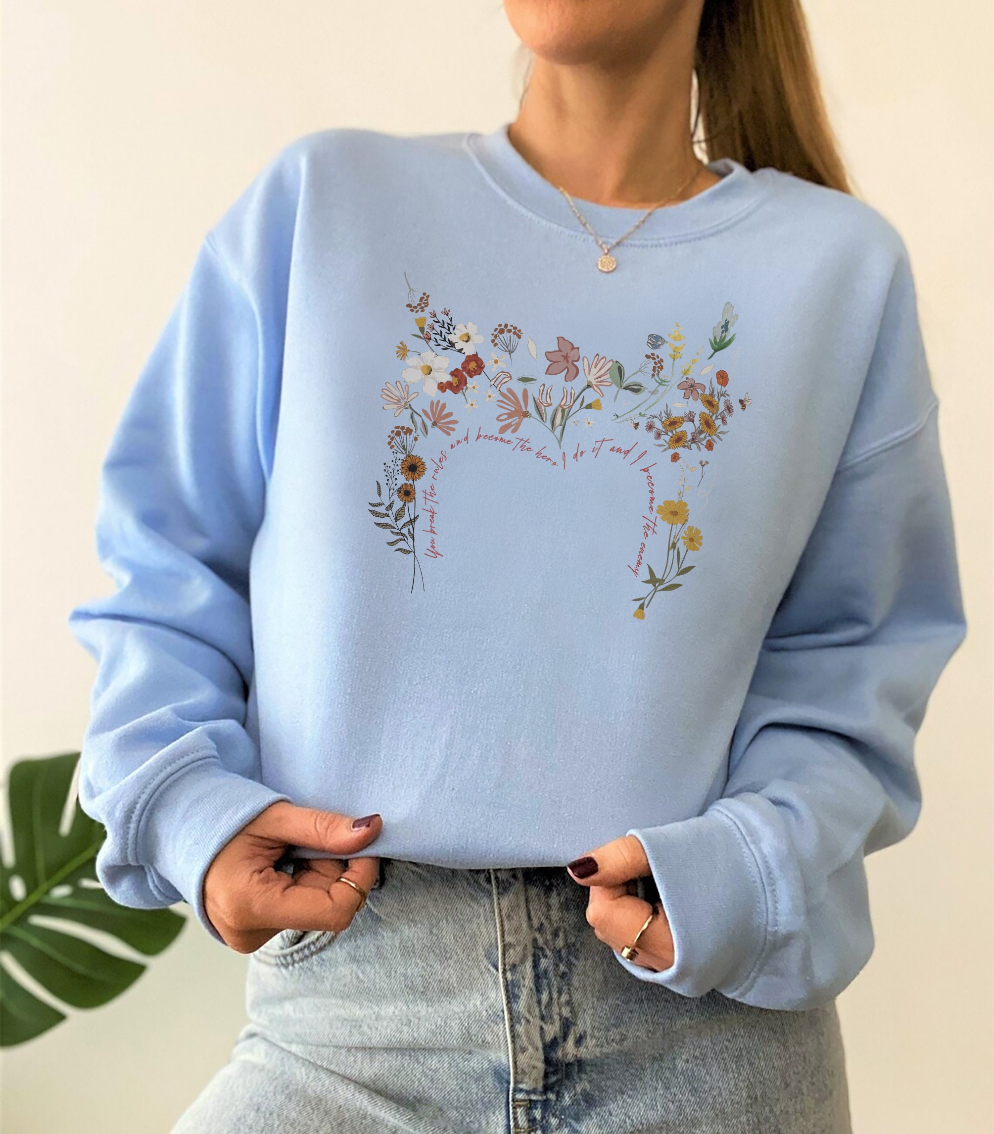 Floral Wanda Mask Multiverse Of Madness Mcu Fan Wanda Quote Unisex Sweatshirt Floral Wanda Mask Multiverse Of Madness Mcu Fan Wanda Quote Unisex Sweatshirt