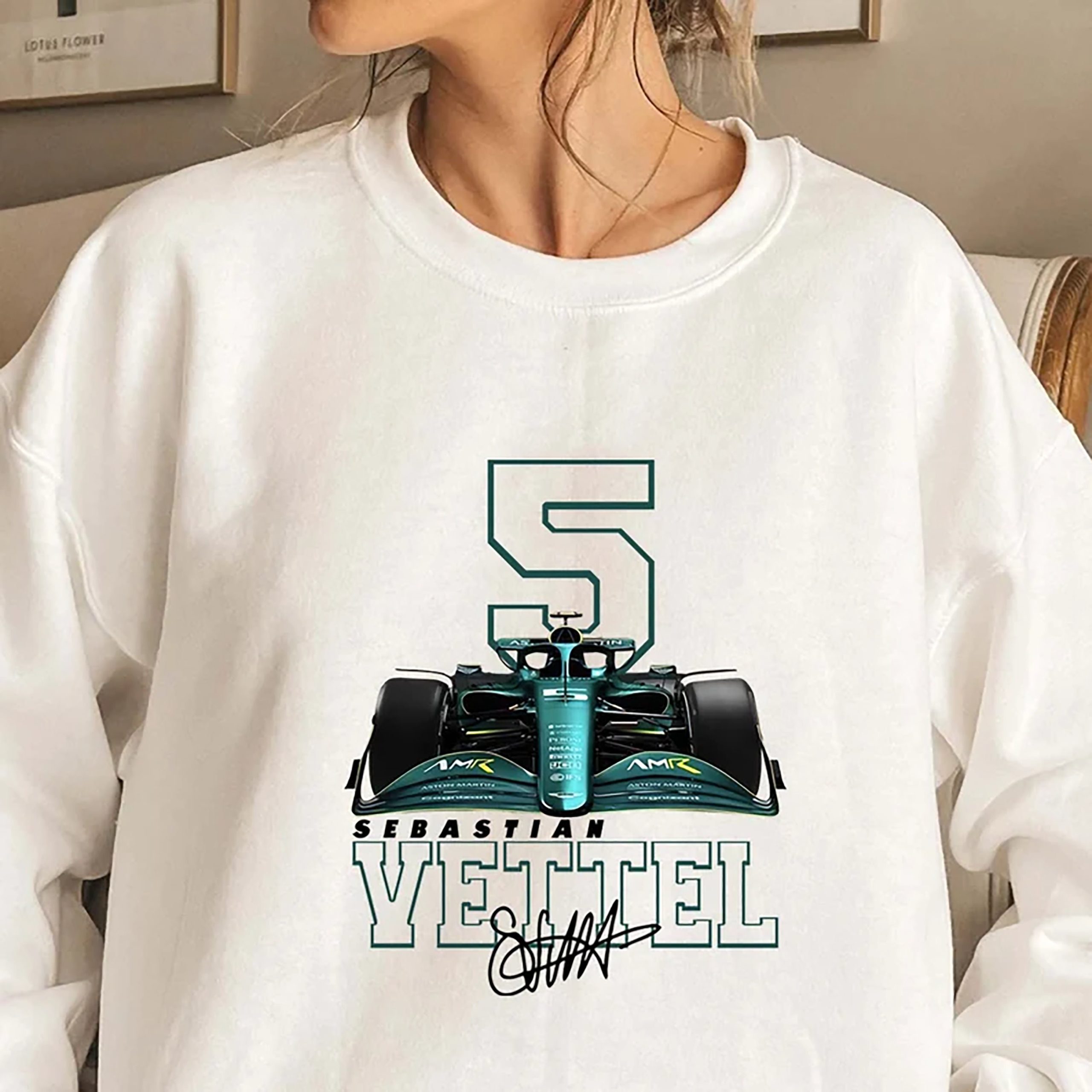 Formula One Vettel Racing F1s Unisex T-Shirt Formula One Vettel Racing F1s Unisex T-Shirt