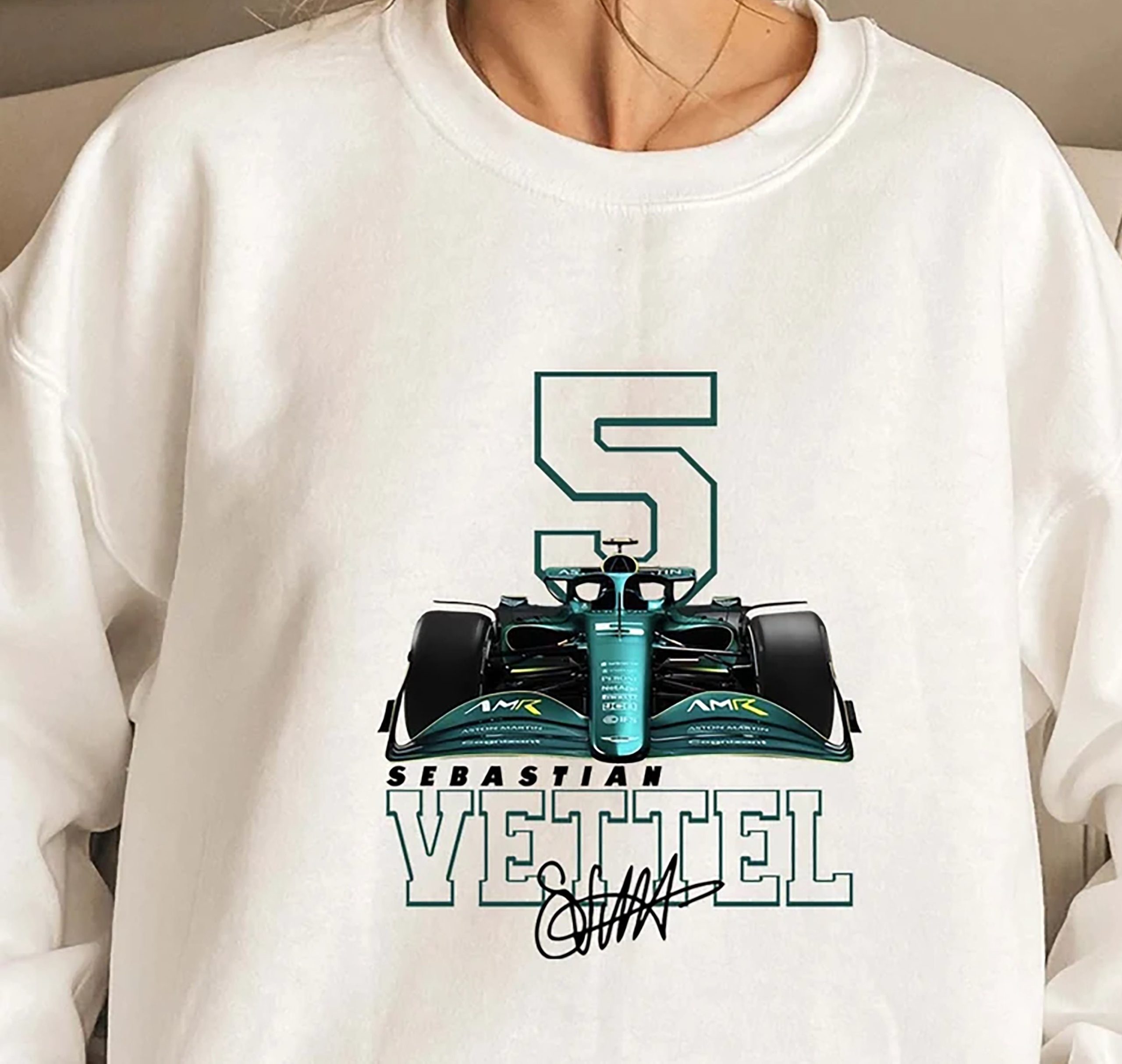Formula One Vettel Racing F1s Unisex T-Shirt Formula One Vettel Racing F1s Unisex T-Shirt