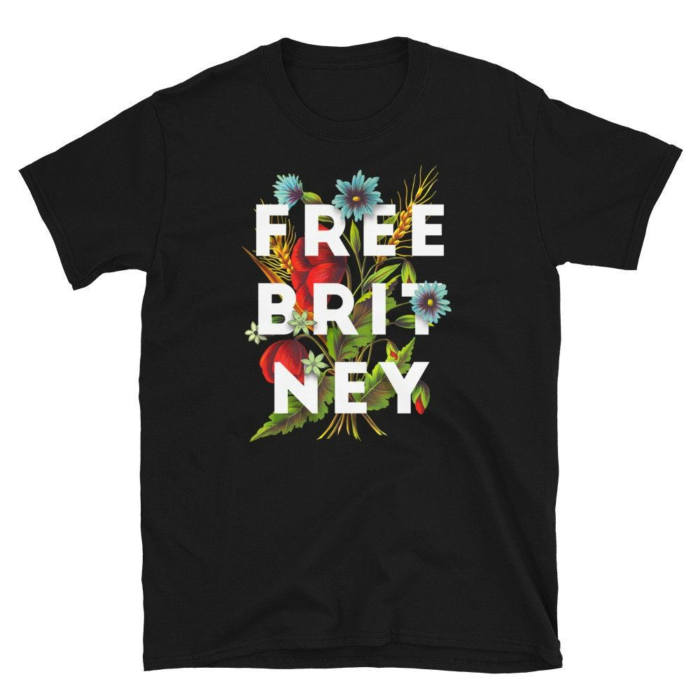 Free Britney Floral T-Shirt Free Britney Floral T-Shirt