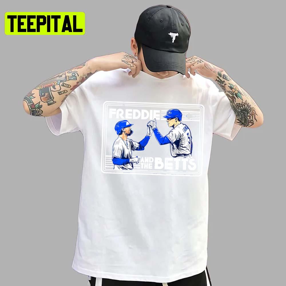 Freeman And The Betts Mookie Betts Los Angeles Dodgers Unisex T-Shirt Freeman And The Betts Mookie Betts Los Angeles Dodgers Unisex T-Shirt