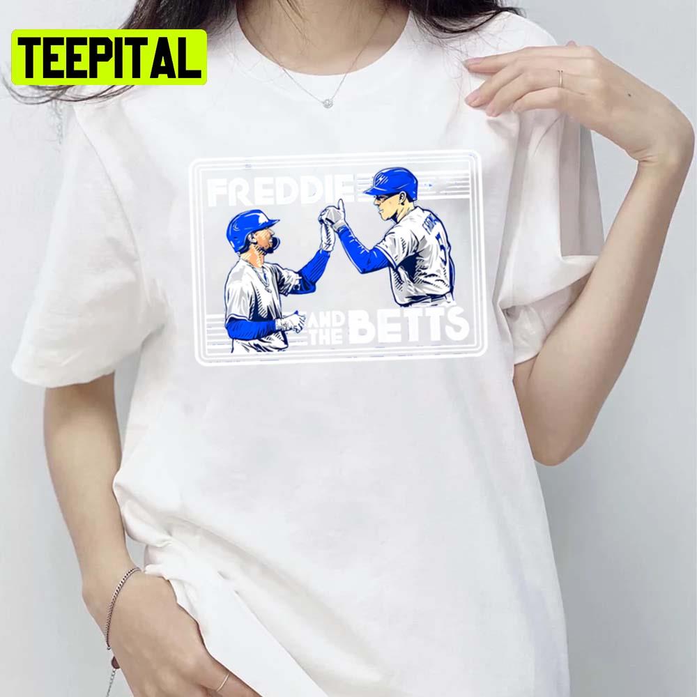 Freeman And The Betts Mookie Betts Los Angeles Dodgers Unisex T-Shirt Freeman And The Betts Mookie Betts Los Angeles Dodgers Unisex T-Shirt