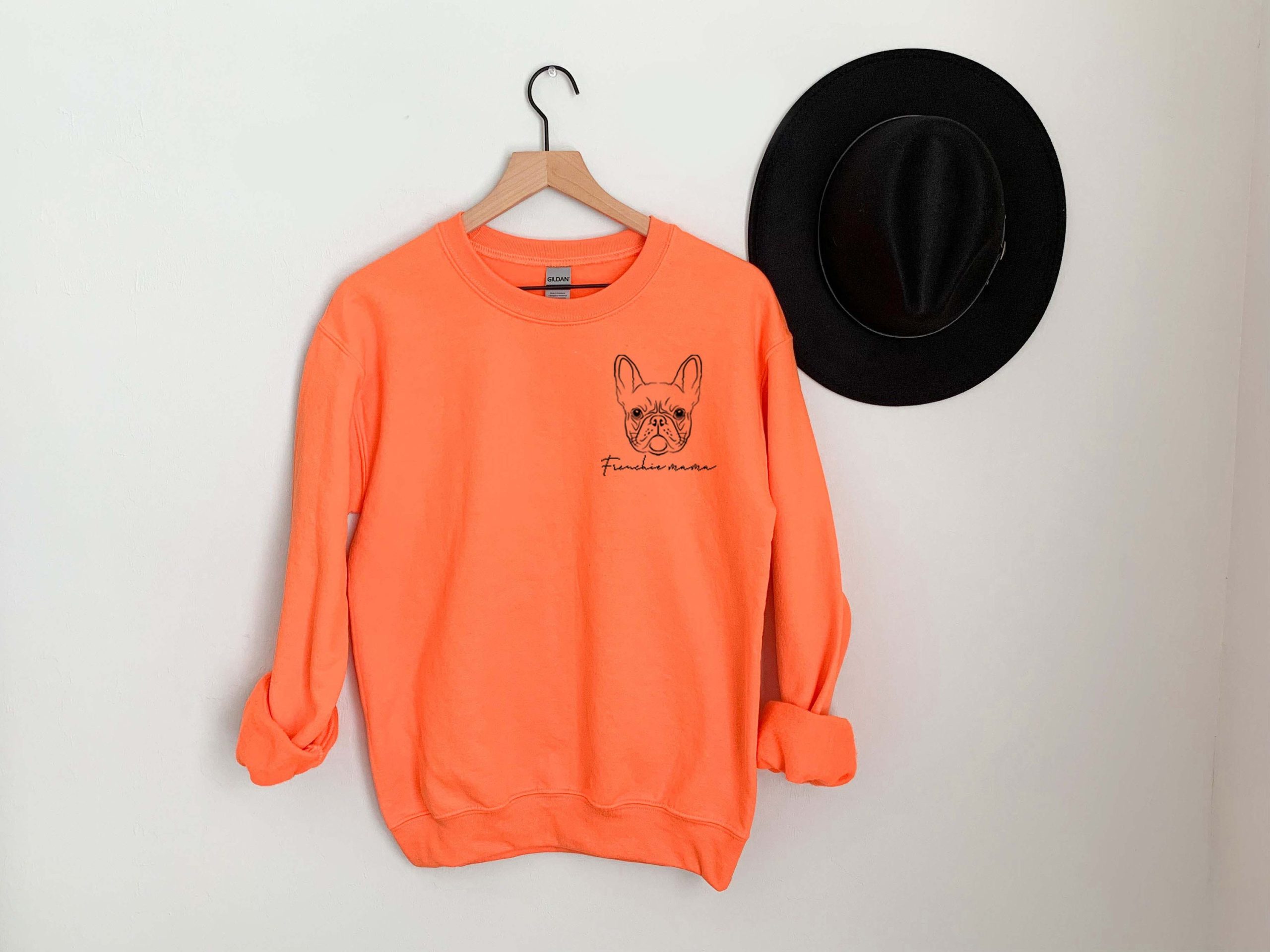 Frenchie Mama Pocket Bulldog Mom Unisex Sweatshirt Frenchie Mama Pocket Bulldog Mom Unisex Sweatshirt