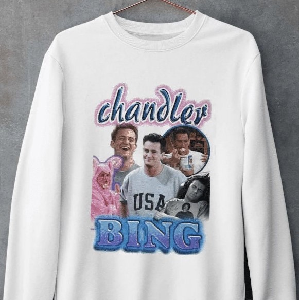 Friends Chandler Bing Design Unisex T-Shirt Friends Chandler Bing Design Unisex T-Shirt