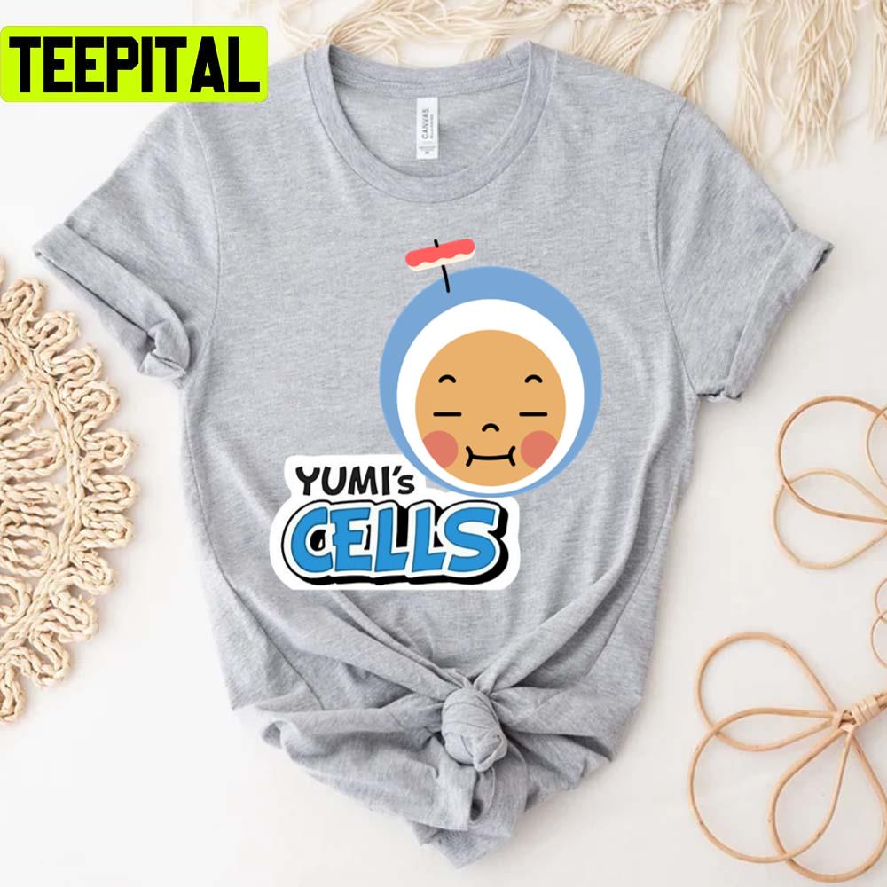 Funny Face Eating Cell Yumis Cells Unisex T-Shirt Funny Face Eating Cell Yumis Cells Unisex T-Shirt