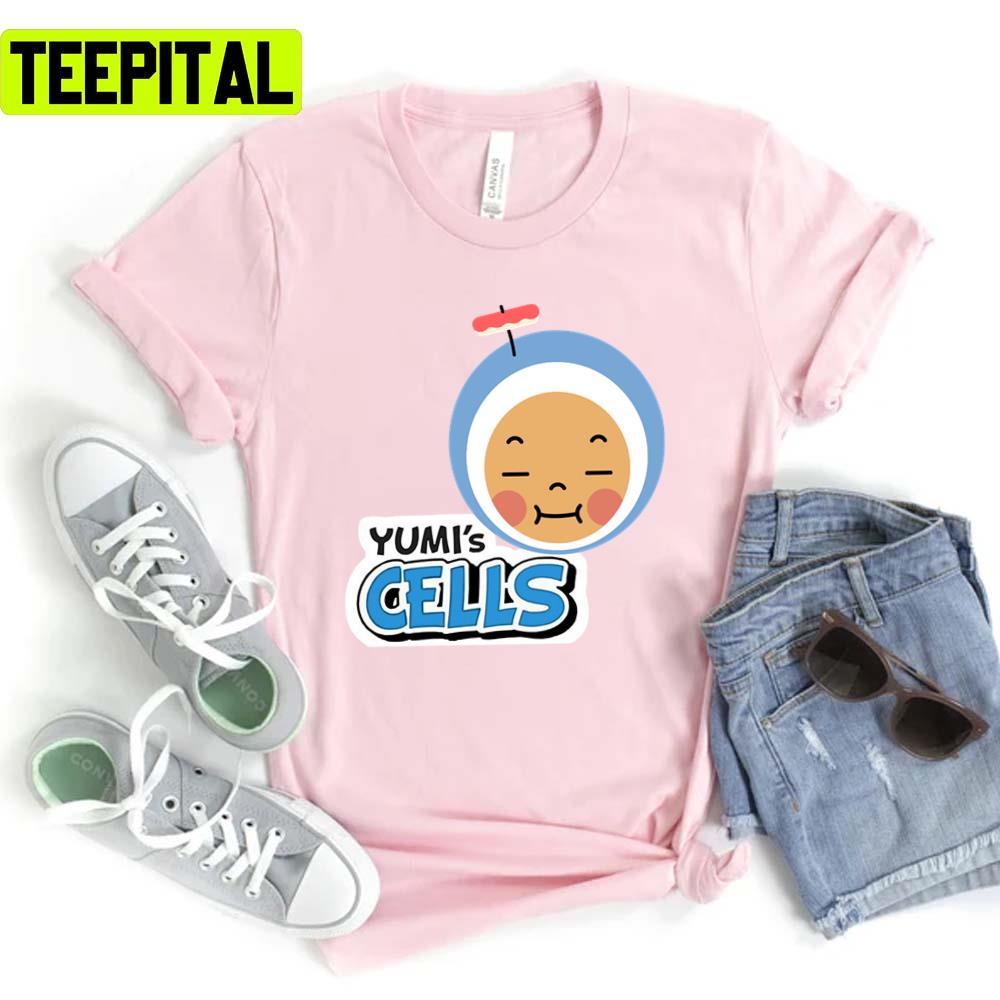 Funny Face Eating Cell Yumis Cells Unisex T-Shirt Funny Face Eating Cell Yumis Cells Unisex T-Shirt