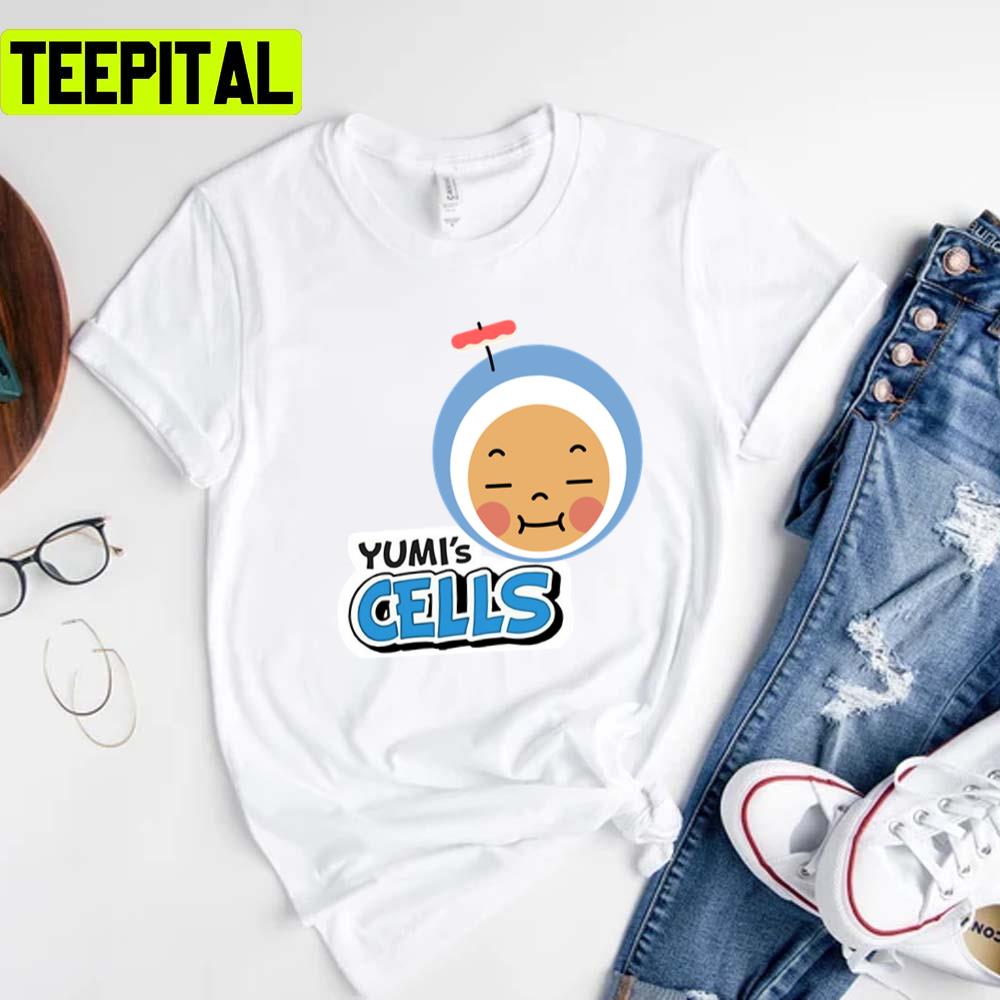 Funny Face Eating Cell Yumis Cells Unisex T-Shirt Funny Face Eating Cell Yumis Cells Unisex T-Shirt