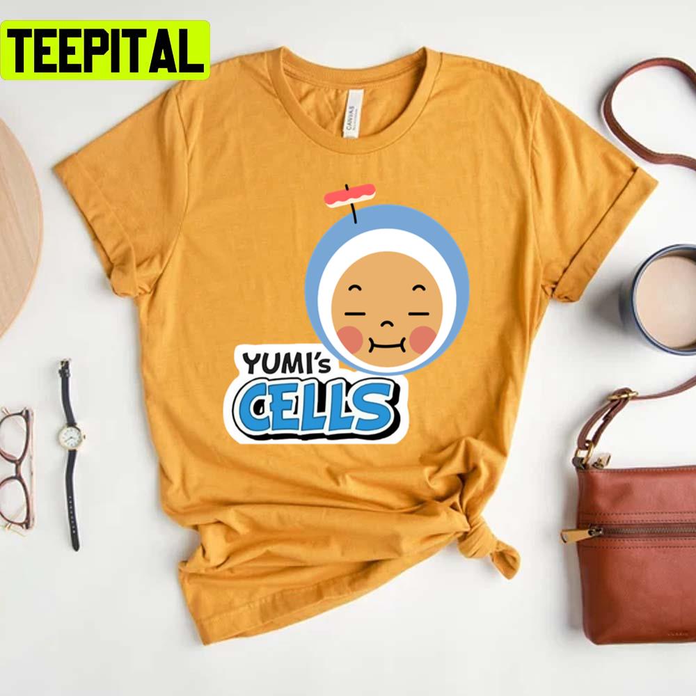 Funny Face Eating Cell Yumis Cells Unisex T-Shirt Funny Face Eating Cell Yumis Cells Unisex T-Shirt