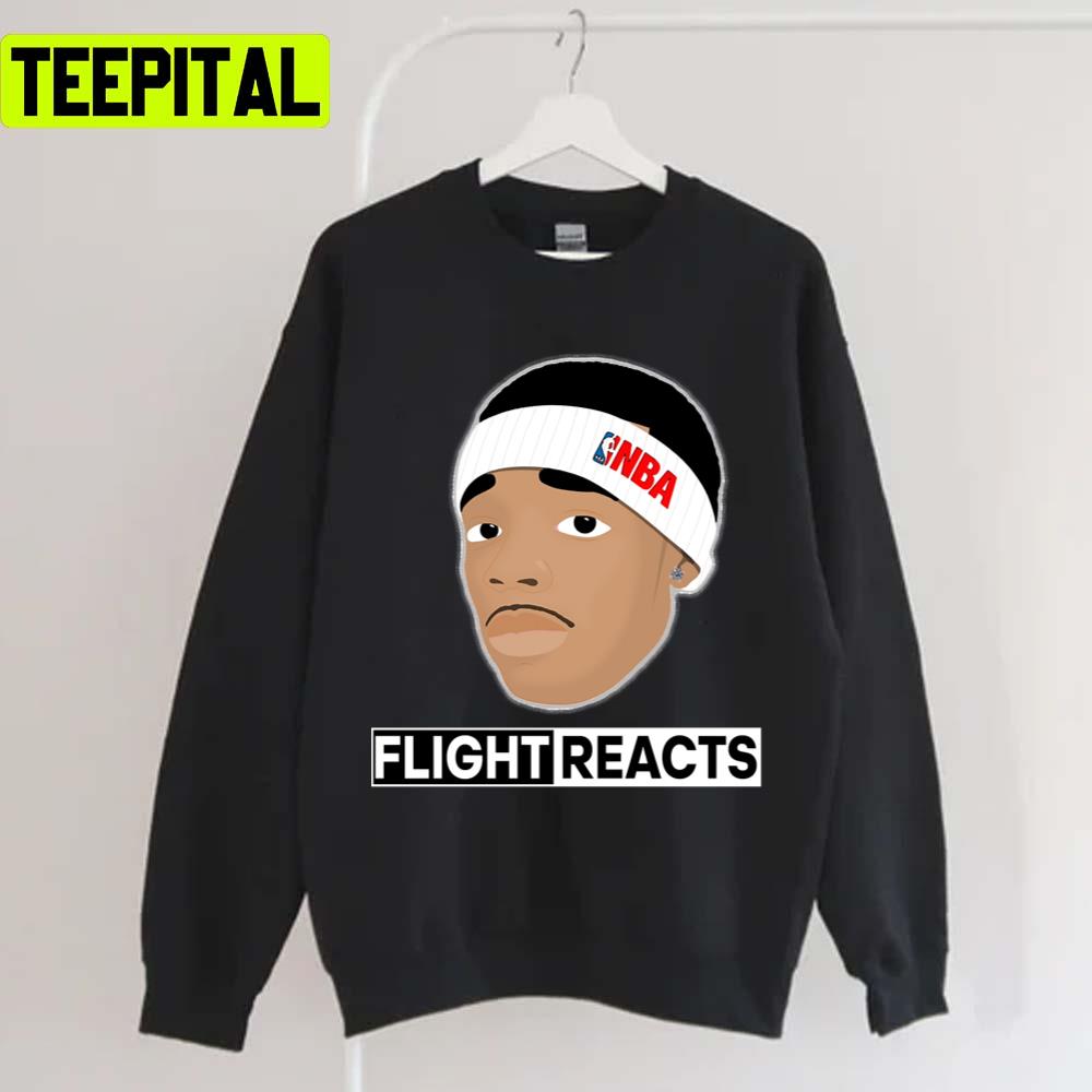 Funny Reaction Flight Reacts Design Unisex T-Shirt Funny Reaction Flight Reacts Design Unisex T-Shirt