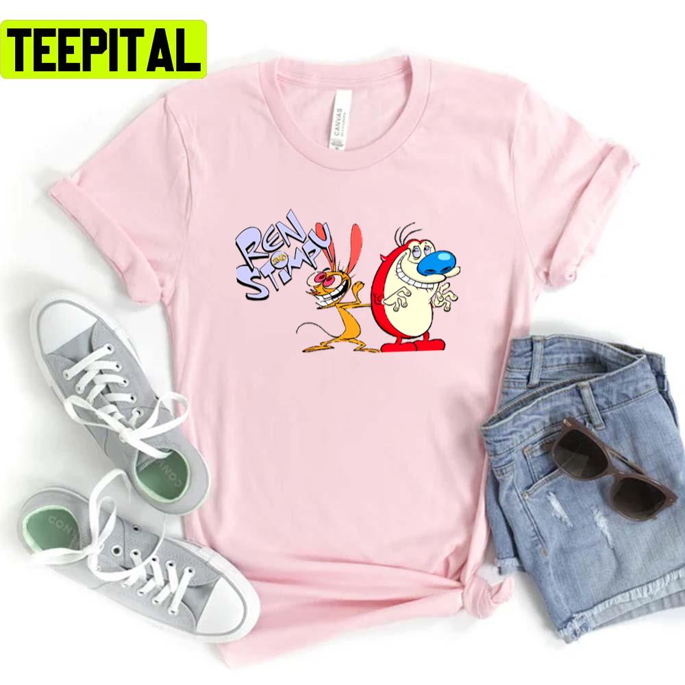 Funny Ren And Cat Stimpy Cartoon Ren And Stimpy 90s Cartoon Unisex T-Shirt Funny Ren And Cat Stimpy Cartoon Ren And Stimpy 90s Cartoon Unisex T-Shirt