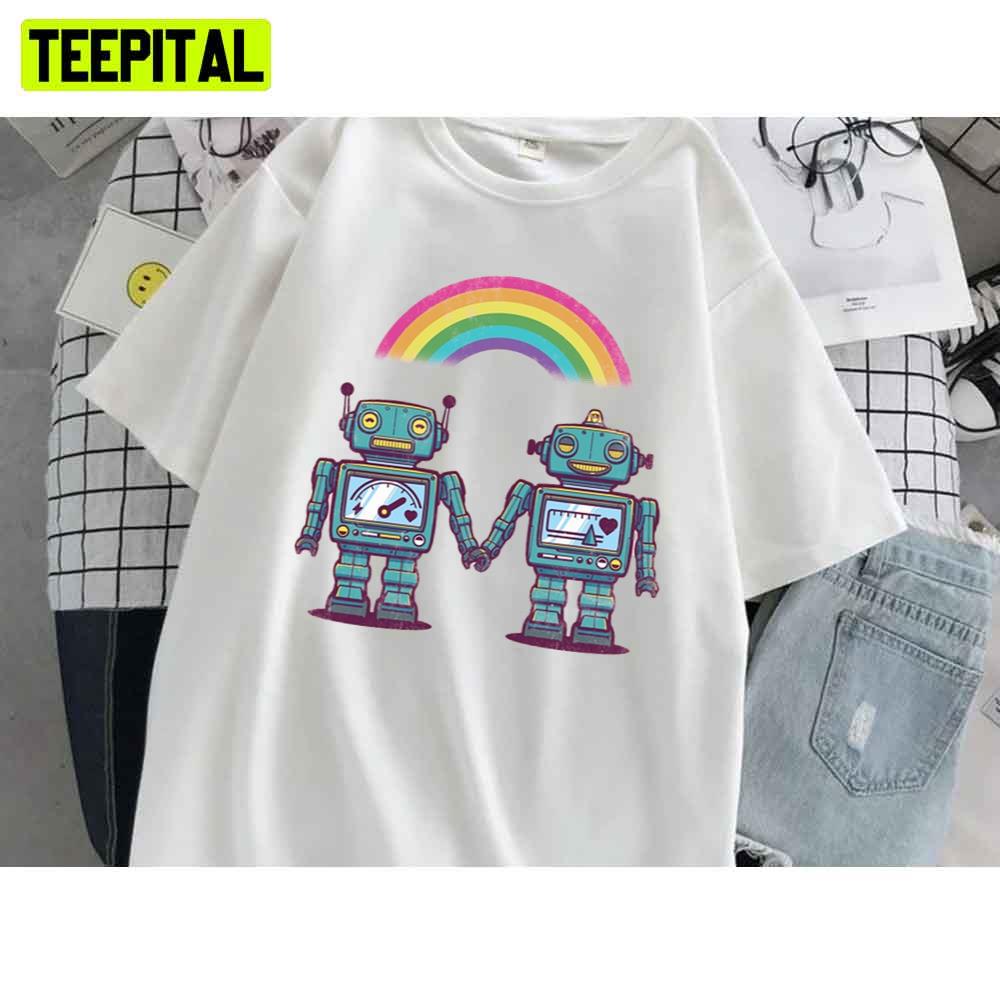 Future Is Rainbow Graphic Unisex T-Shirt Future Is Rainbow Graphic Unisex T-Shirt