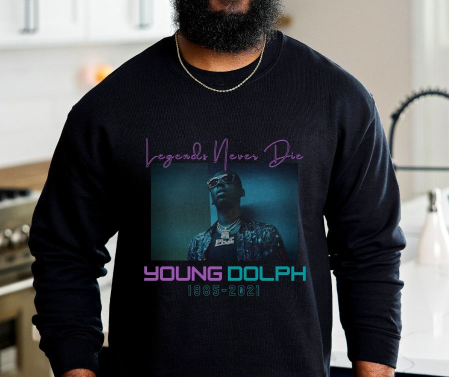 Futuristic Young Dolph Sweatshirt Futuristic Young Dolph Sweatshirt