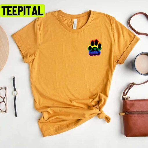 Gay Pride Paw Pride Month Lgbtq+ Support Unisex T-Shirt