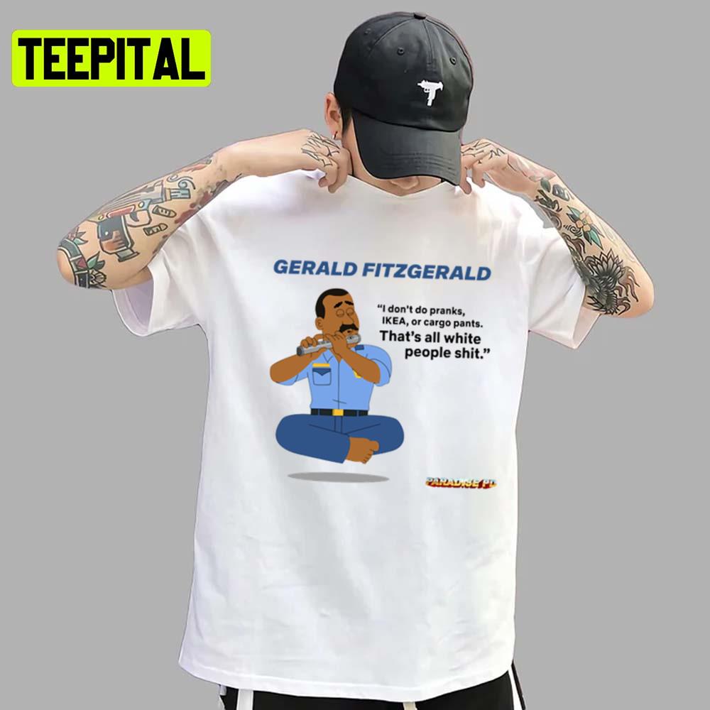 Gerald Fitzgerald Paradise Pd Unisex T-Shirt Gerald Fitzgerald Paradise Pd Unisex T-Shirt