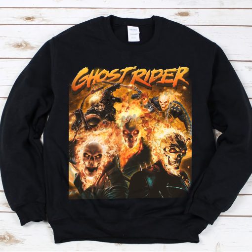 Ghost Rider Vintage Art Unisex T-Shirt