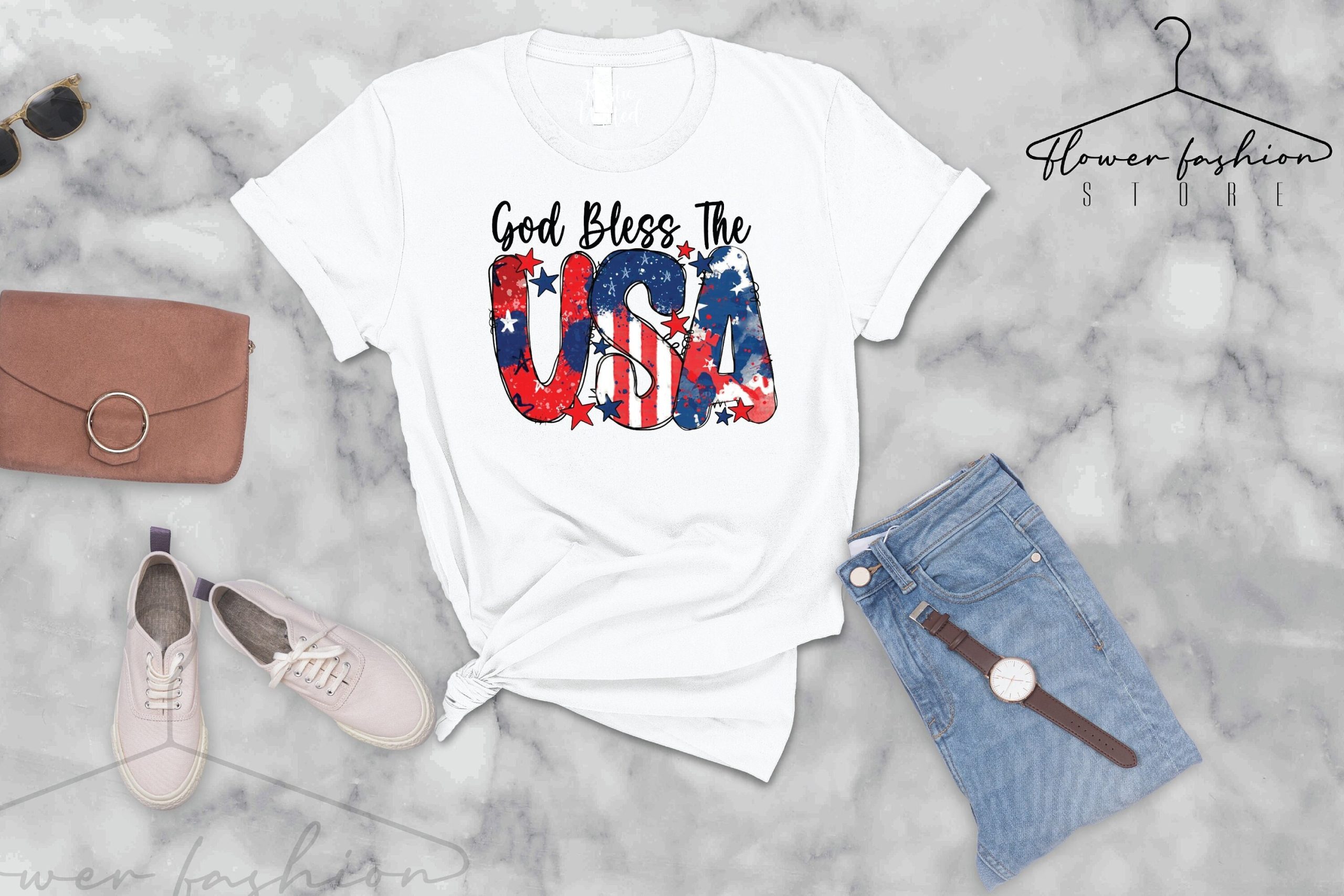 God Bless The Usa 4th Of July Celebration Pride Usa Flag Unisex T-Shirt God Bless The Usa 4th Of July Celebration Pride Usa Flag Unisex T-Shirt