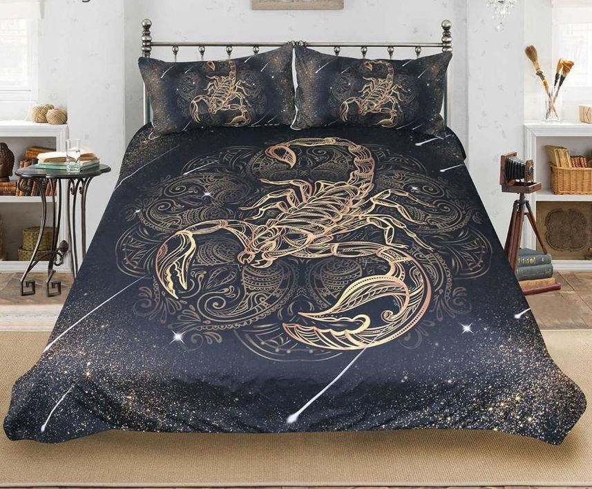 Gold Scorpion Bedding Set Gold Scorpion Bedding Set