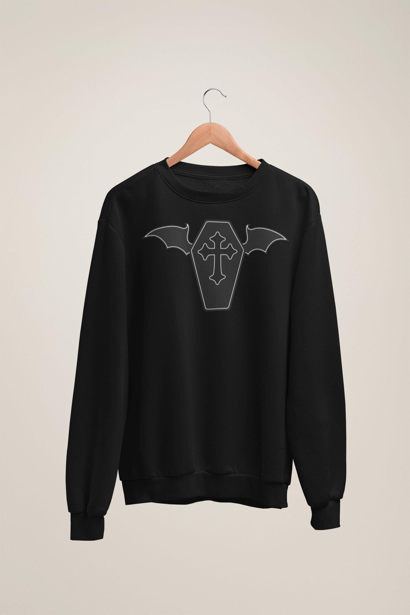Gothic Coffin Dark Academia Unisex Sweatshirt Gothic Coffin Dark Academia Unisex Sweatshirt