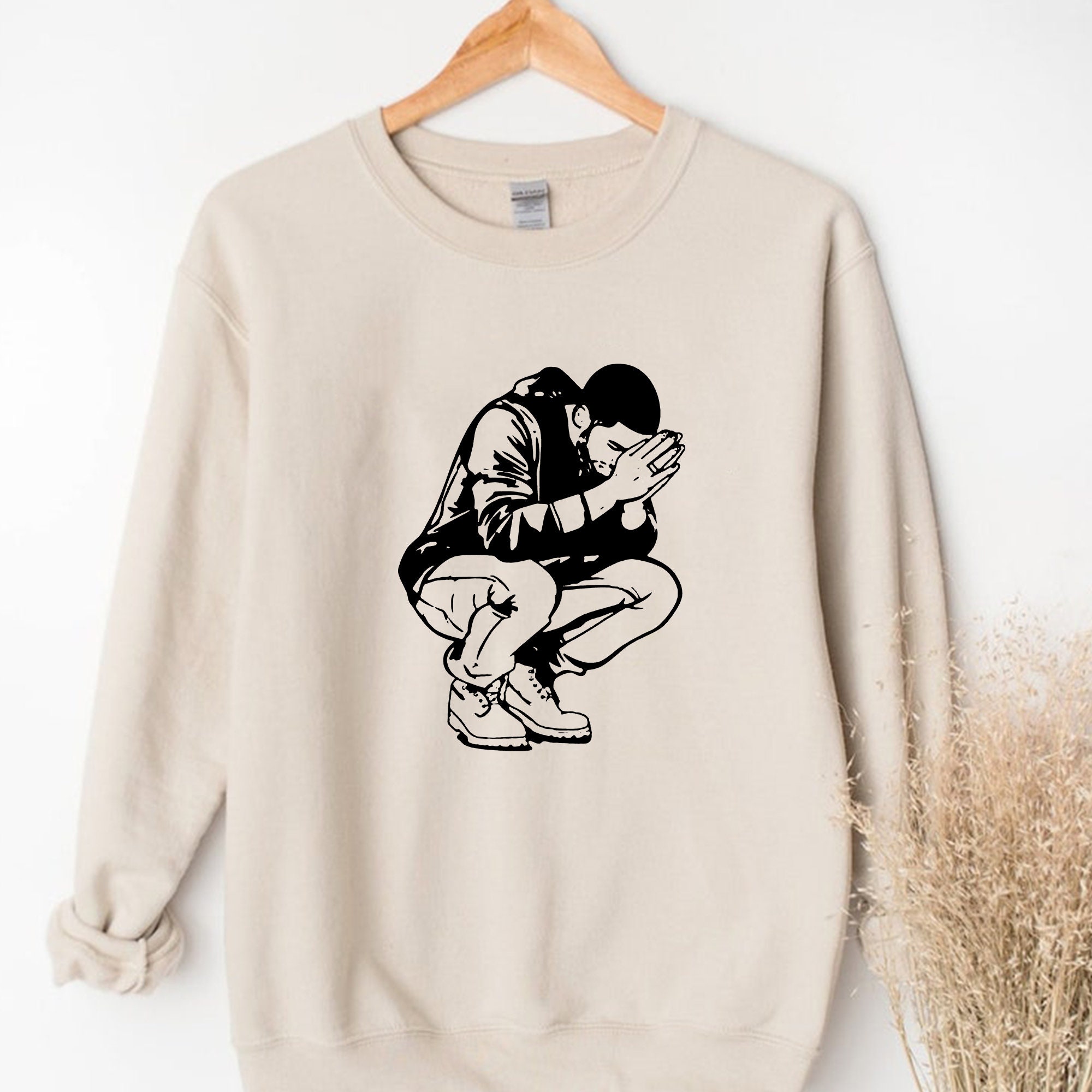 Graphic '6 God' Drake Unisex Sweatshirt Graphic '6 God' Drake Unisex Sweatshirt