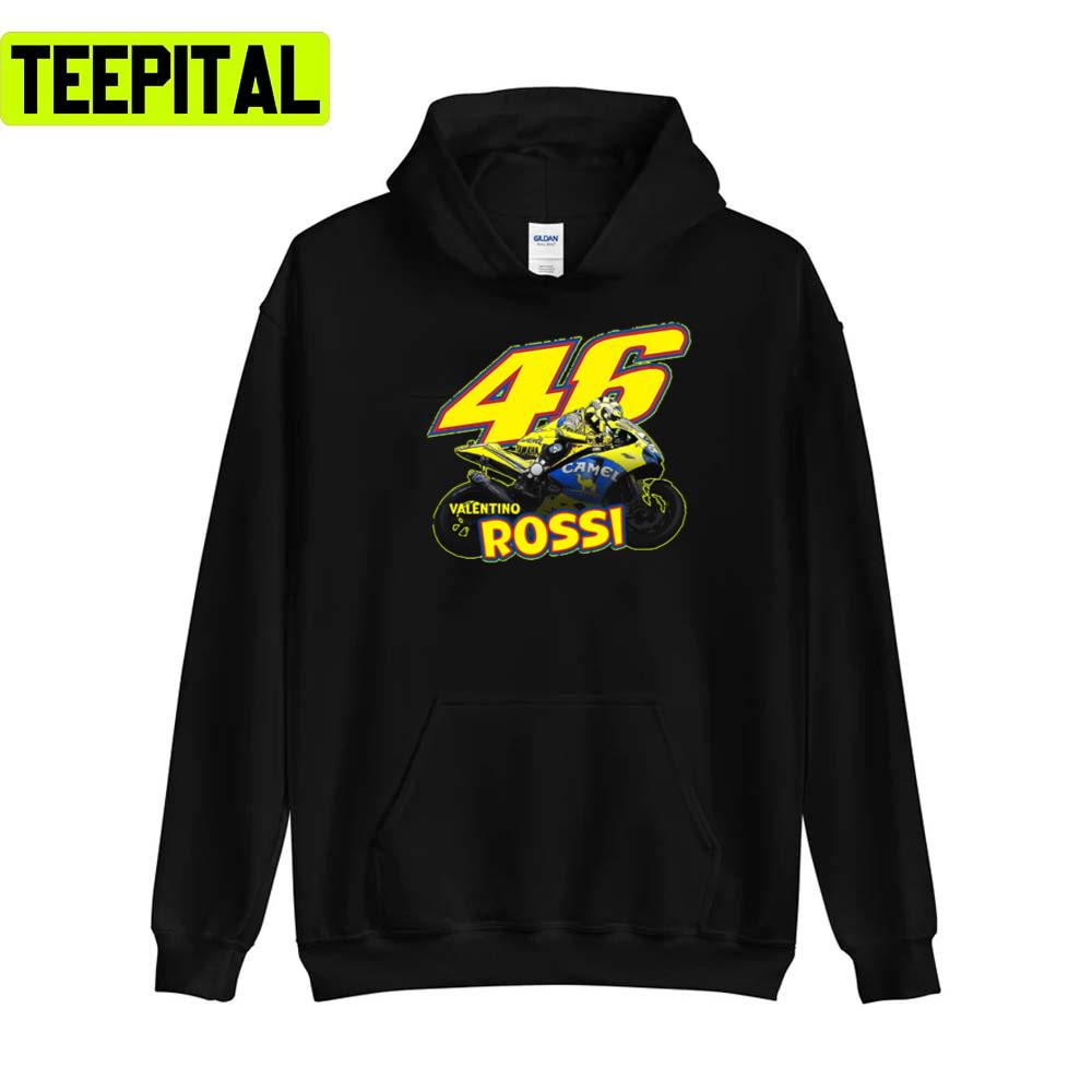 Graphic Valentino Rossi The Doctor Motorbike Racing Unisex T-Shirt Graphic Valentino Rossi The Doctor Motorbike Racing Unisex T-Shirt