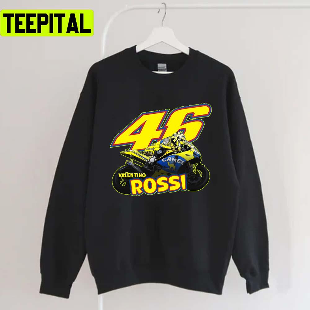 Graphic Valentino Rossi The Doctor Motorbike Racing Unisex T-Shirt Graphic Valentino Rossi The Doctor Motorbike Racing Unisex T-Shirt