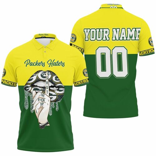 Green Bay Packers Hatter Shut The F Up Shhh Glitter Pattern Lips Fan 3d Personalized Polo Shirt Model A6417 All Over Print Shirt 3d T-shirt Green Bay Packers Hatter Shut The F Up Shhh Glitter Pattern Lips Fan 3d Personalized Polo Shirt Model A6417 All Over Print Shirt 3d T-shirt