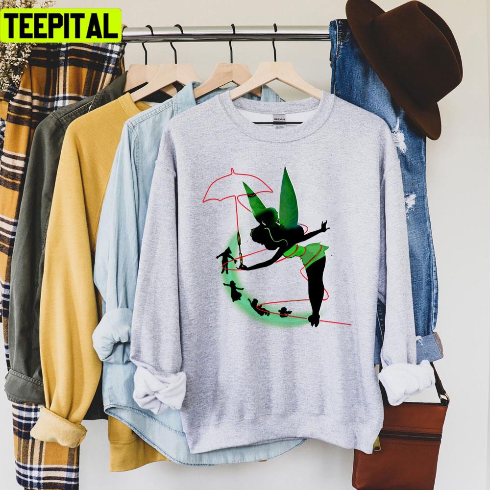 Green Tinker Bell Unisex T-Shirt Green Tinker Bell Unisex T-Shirt