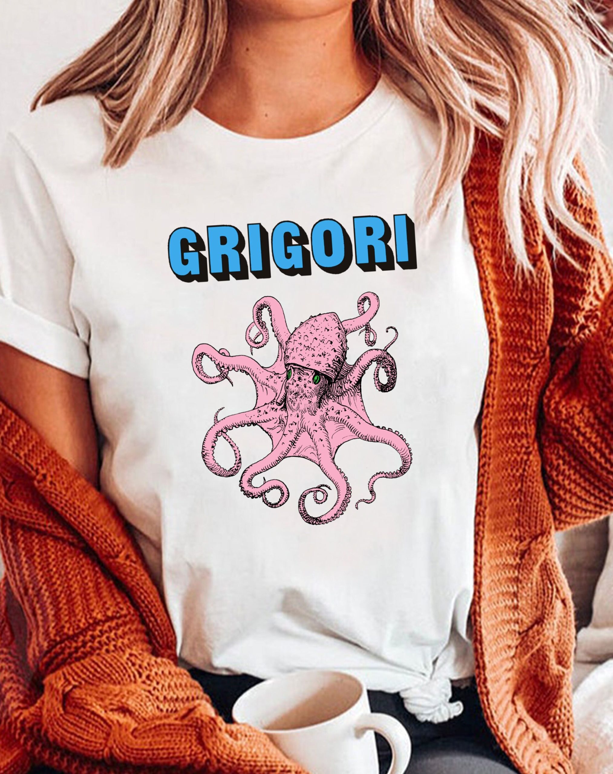 Grigori The Octopus Unisex T-Shirt Grigori The Octopus Unisex T-Shirt