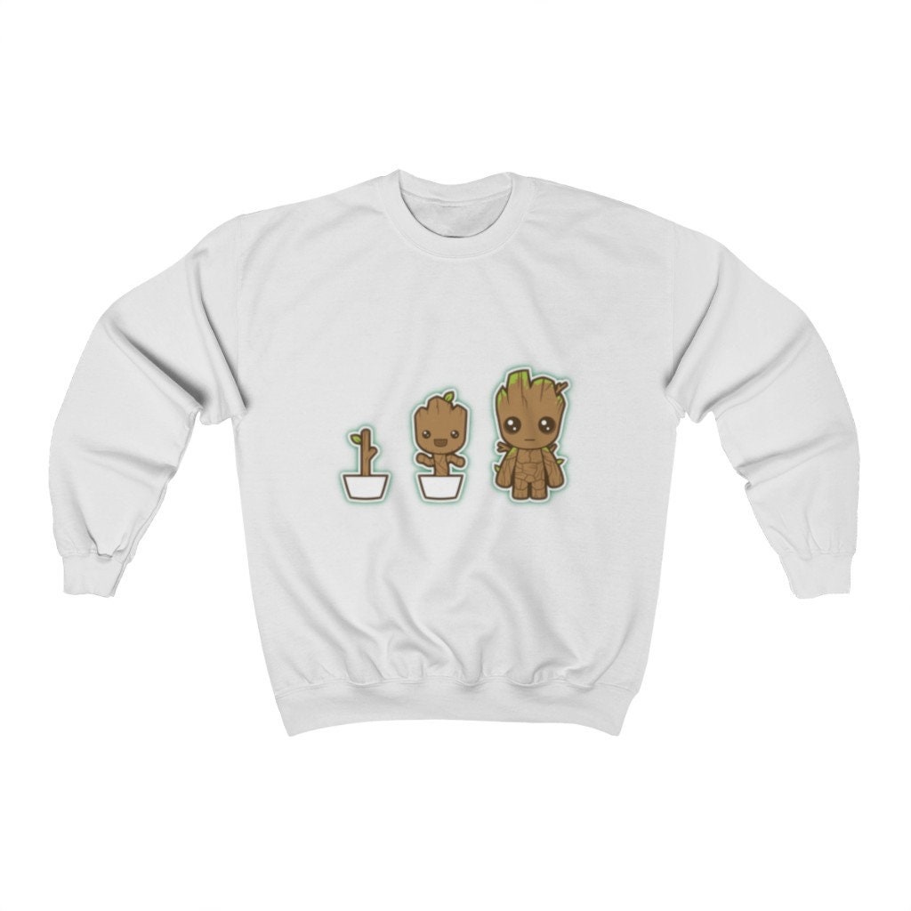 Groot Grow Up Unisex Sweatshirt Groot Grow Up Unisex Sweatshirt