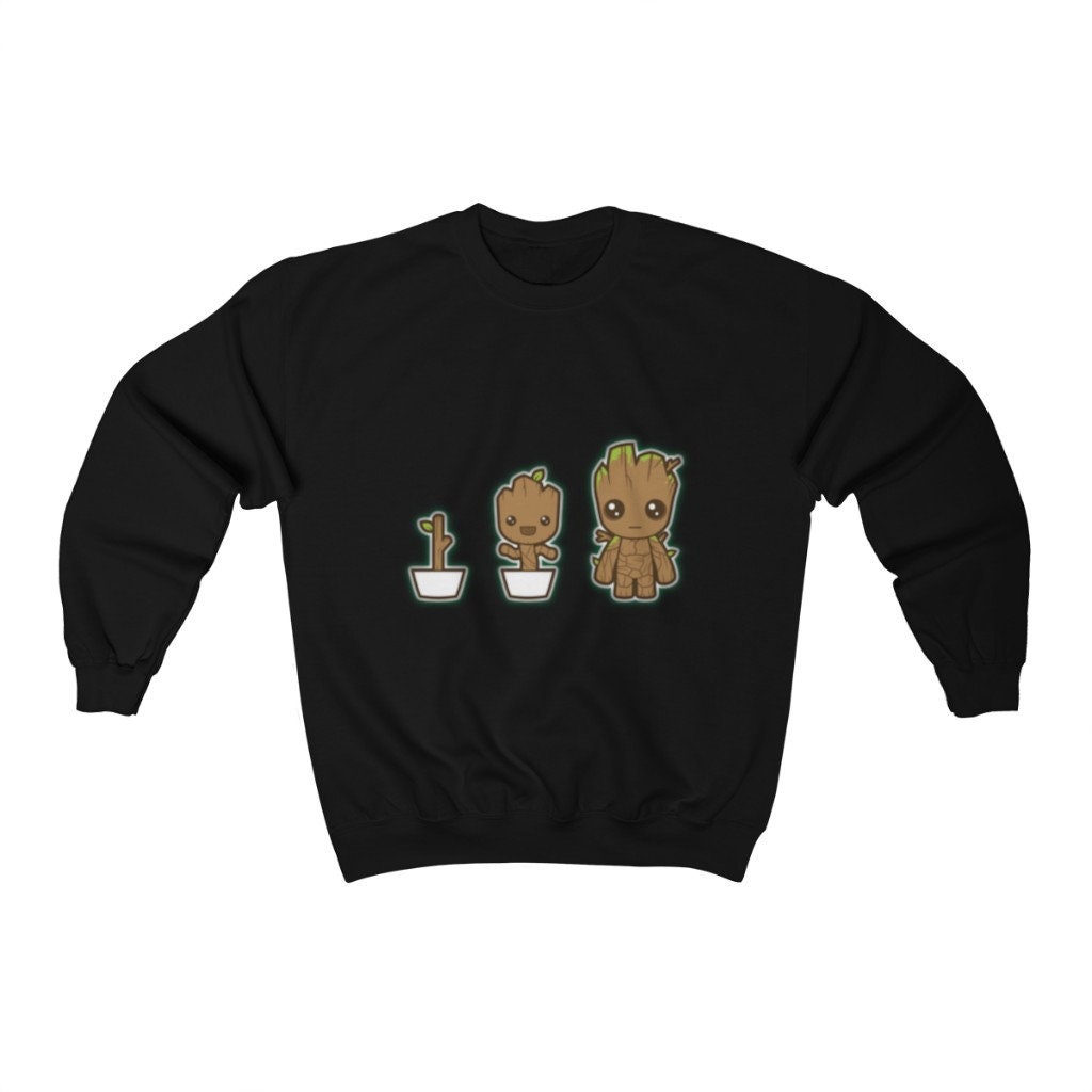 Groot Grow Up Unisex Sweatshirt Groot Grow Up Unisex Sweatshirt