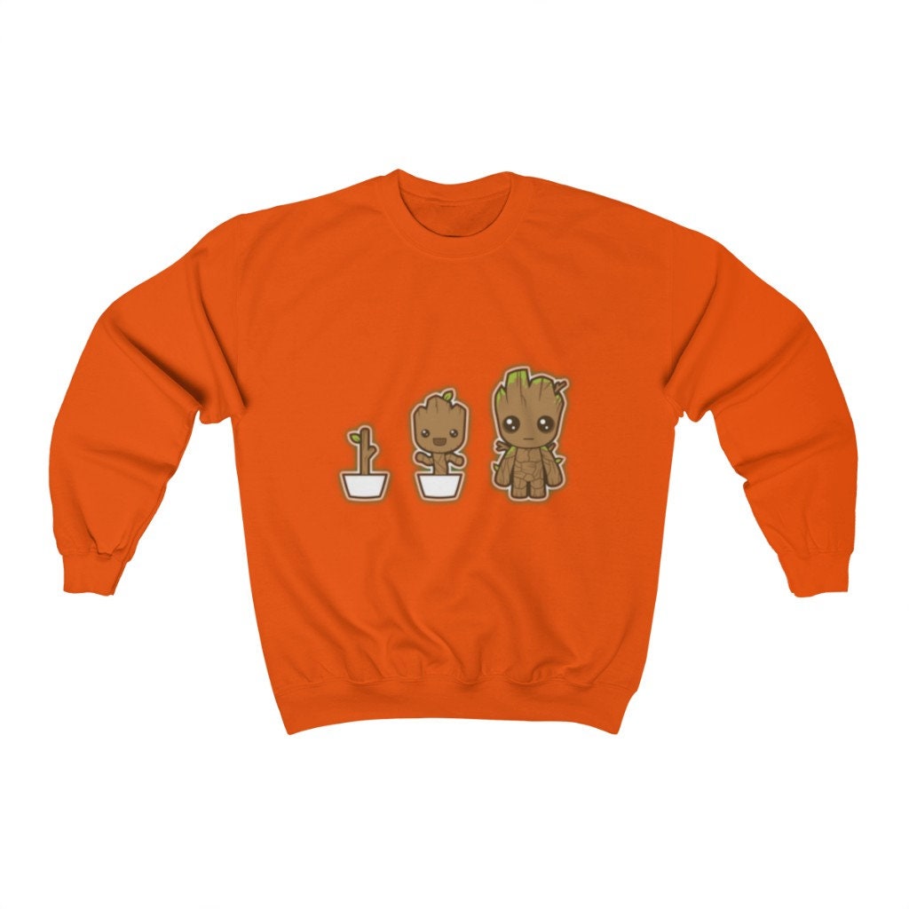 Groot Grow Up Unisex Sweatshirt Groot Grow Up Unisex Sweatshirt