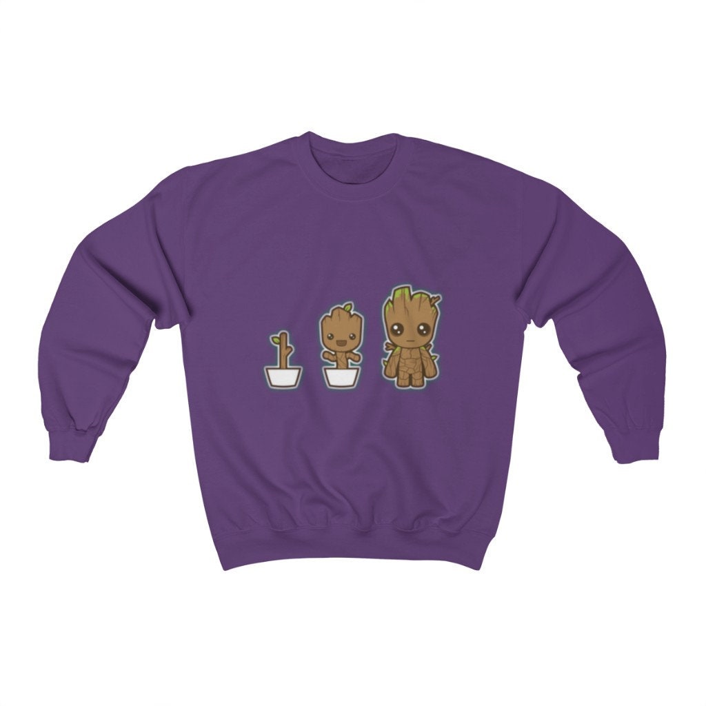 Groot Grow Up Unisex Sweatshirt Groot Grow Up Unisex Sweatshirt