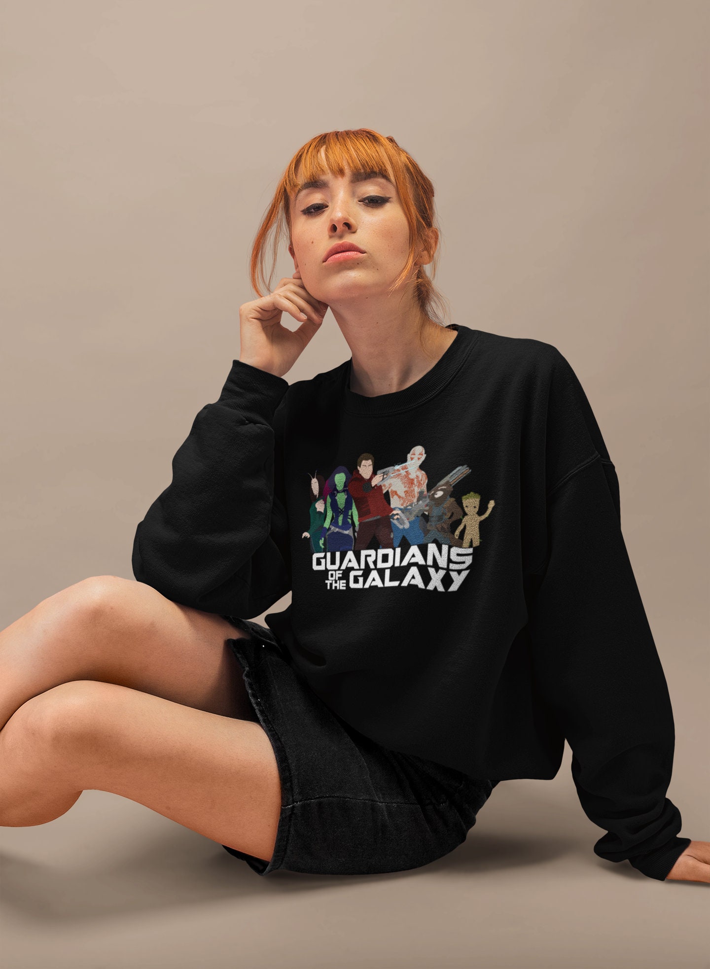 Guardians Of The Galaxy Digital Art Unisex T-Shirt Guardians Of The Galaxy Digital Art Unisex T-Shirt