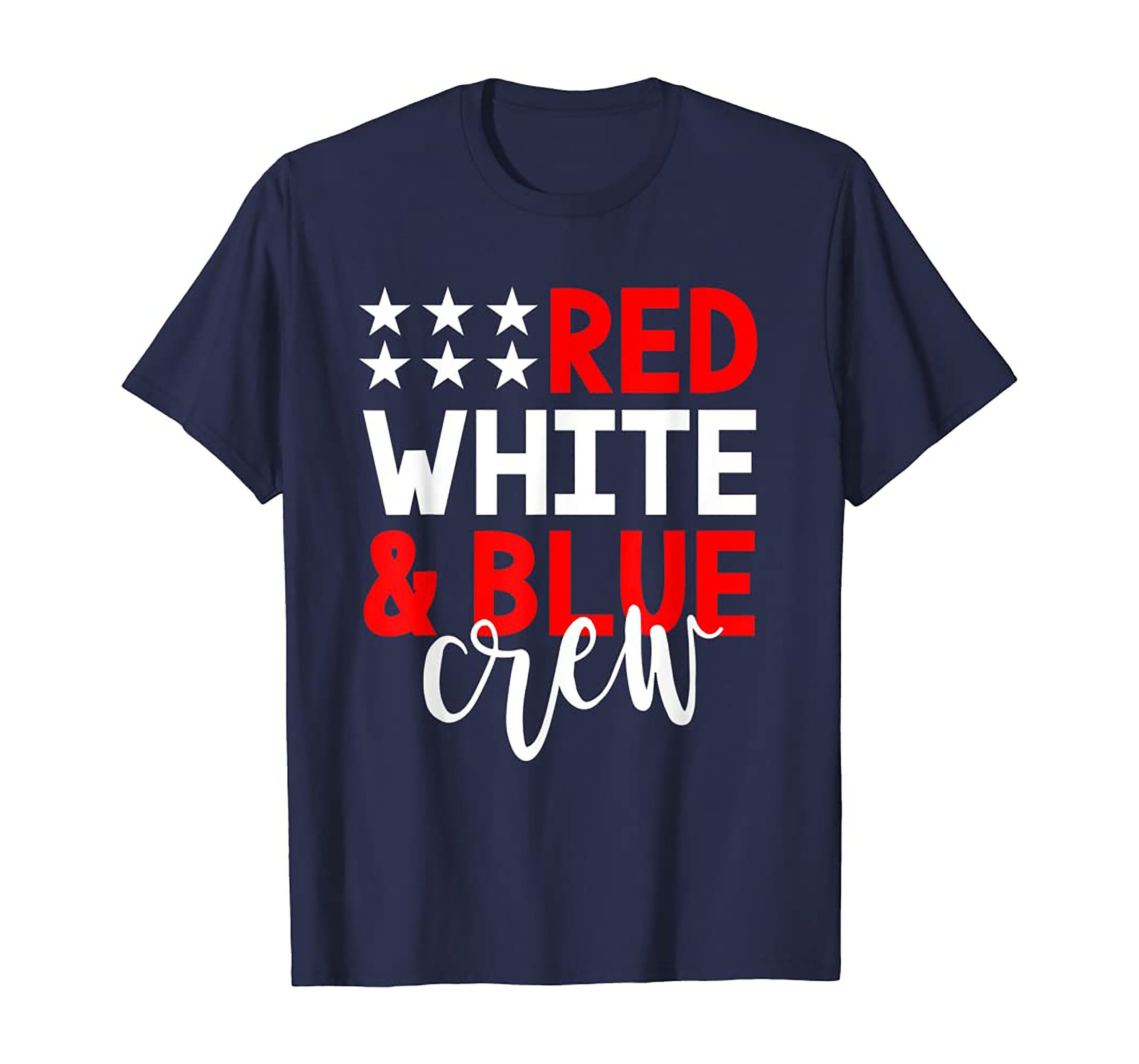 Happy 4th July Red White Blue Crew Freedom Usa Unisex T-Shirt Happy 4th July Red White Blue Crew Freedom Usa Unisex T-Shirt