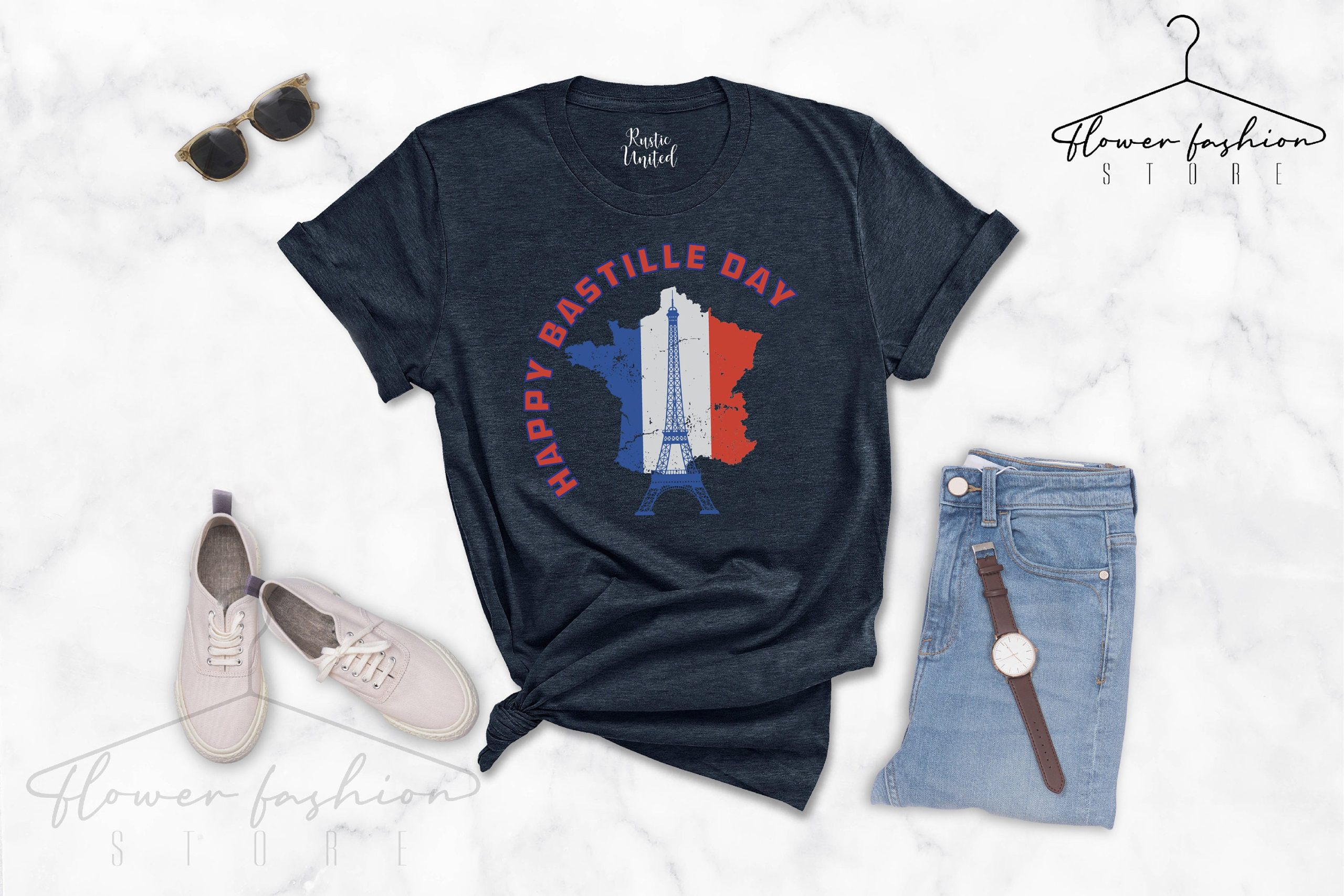 Happy Bastille French Day Celebration Independence Day Unisex T-Shirt Happy Bastille French Day Celebration Independence Day Unisex T-Shirt