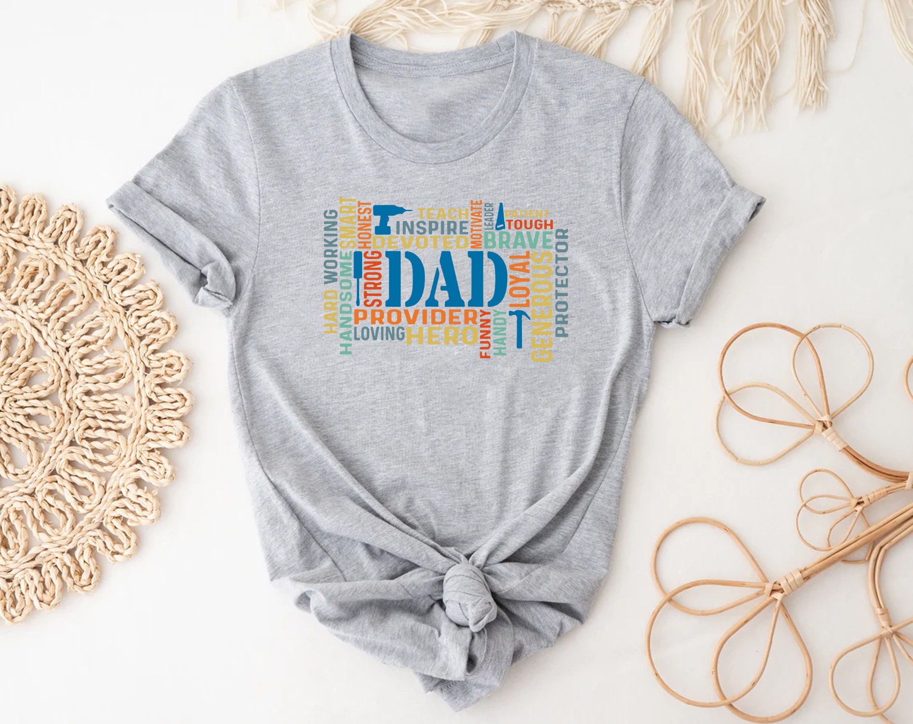 Happy Father's Art Unisex T-Shirt Happy Father's Art Unisex T-Shirt