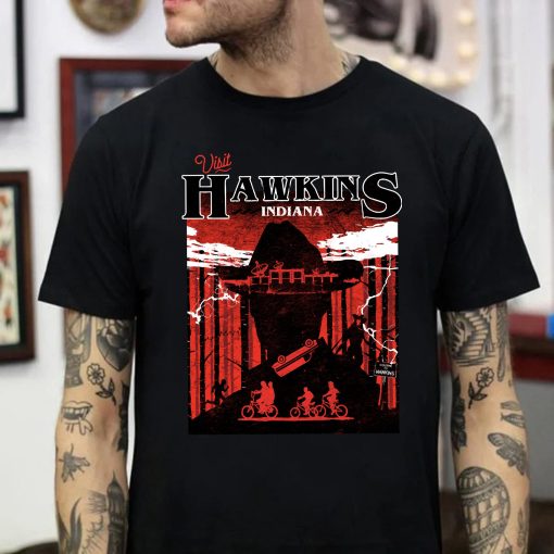 Hawkins Indiana Stranger Things 4 Unisex T-Shirt