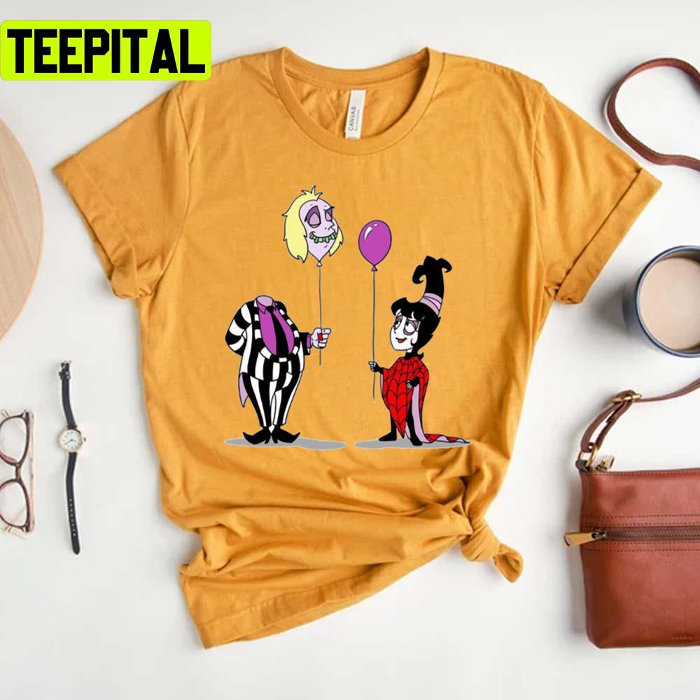 Head Baloon Cartoon Beetlejuice Unisex T-Shirt Head Baloon Cartoon Beetlejuice Unisex T-Shirt