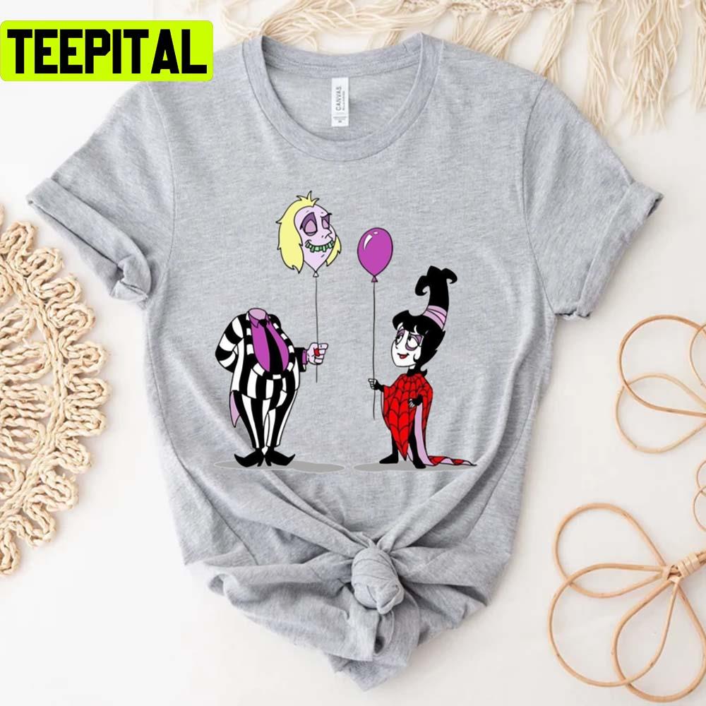 Head Baloon Cartoon Beetlejuice Unisex T-Shirt Head Baloon Cartoon Beetlejuice Unisex T-Shirt