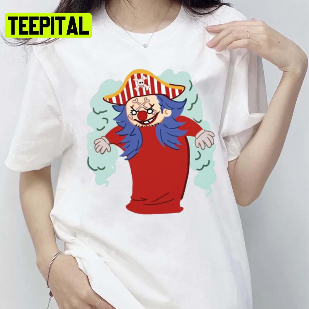 Hibi Funny Fan Art Buggy The Lown One Piee Unisex T-Shirt Hibi Funny Fan Art Buggy The Lown One Piee Unisex T-Shirt