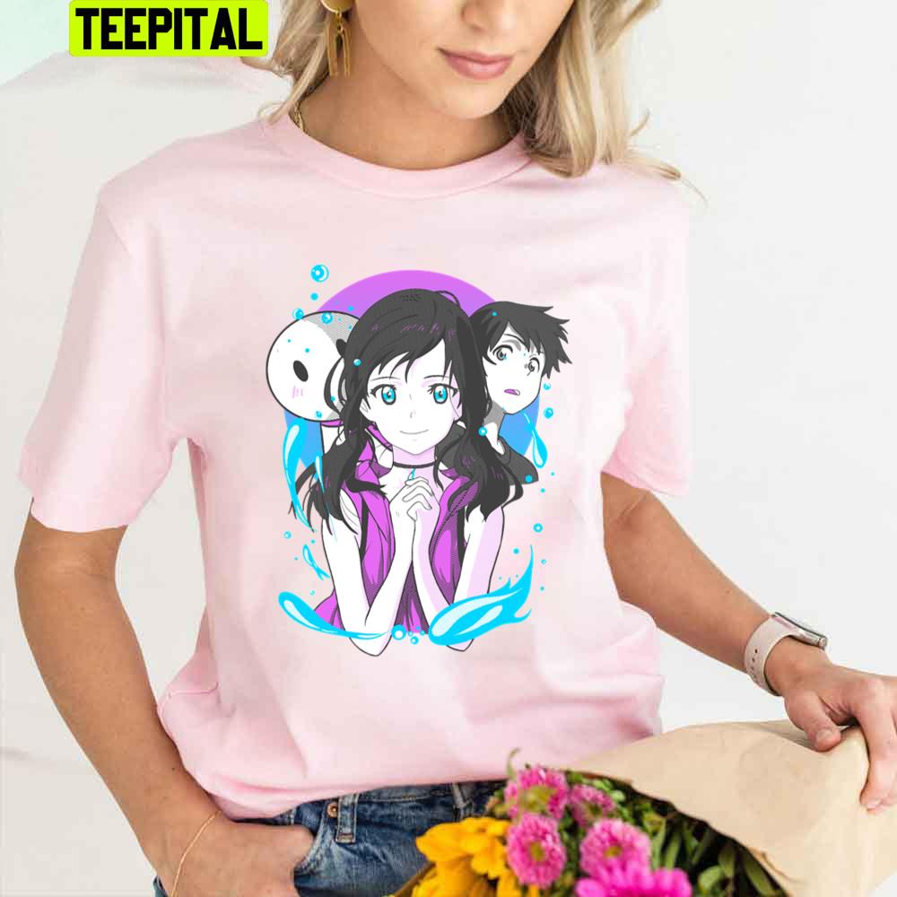 Hina Blue Eyes Weathering With You Unisex T-Shirt Hina Blue Eyes Weathering With You Unisex T-Shirt