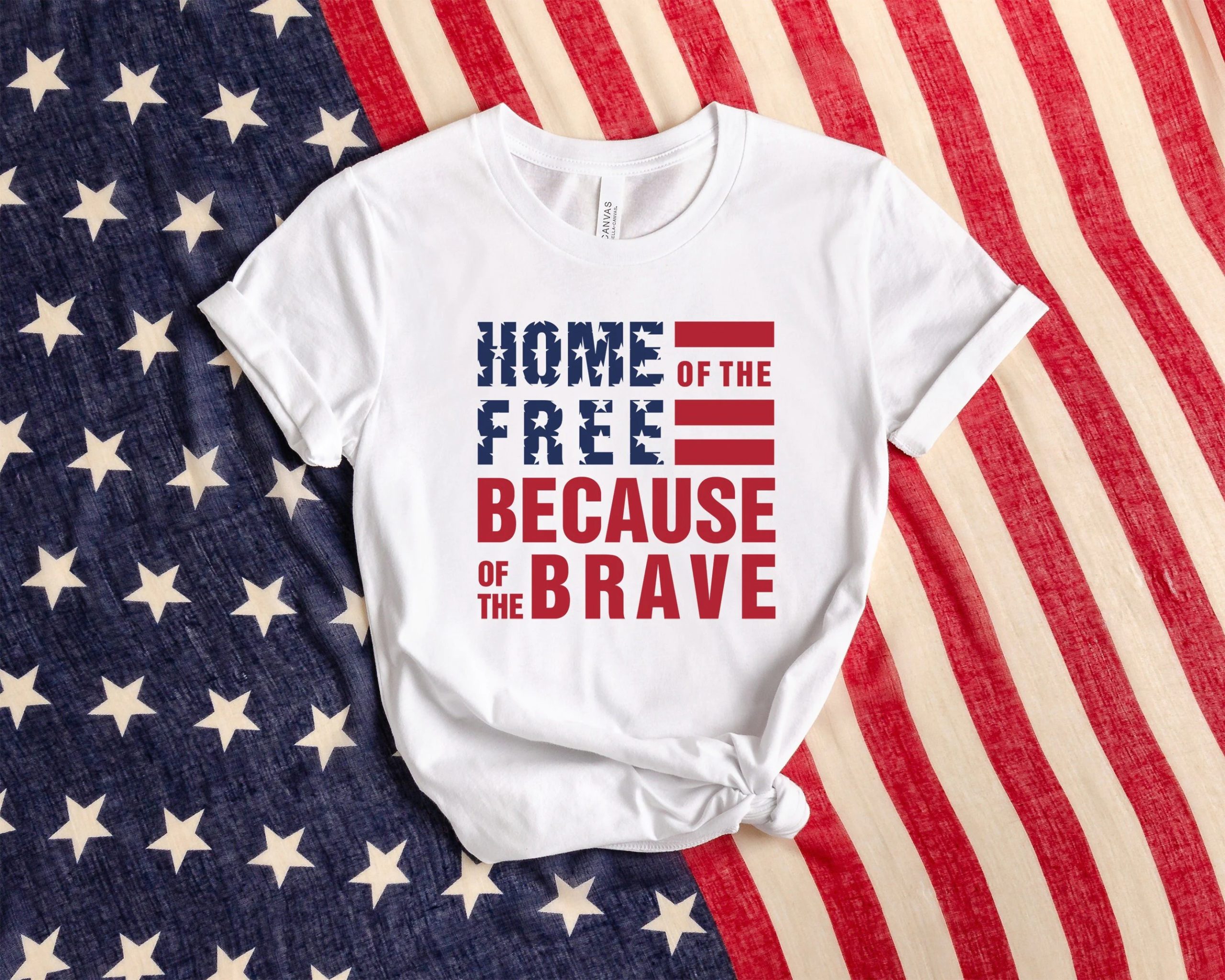Home Of The Free Because Of The Brave Tee America 4th Of July Independence Day Unisex T-Shirt Home Of The Free Because Of The Brave Tee America 4th Of July Independence Day Unisex T-Shirt