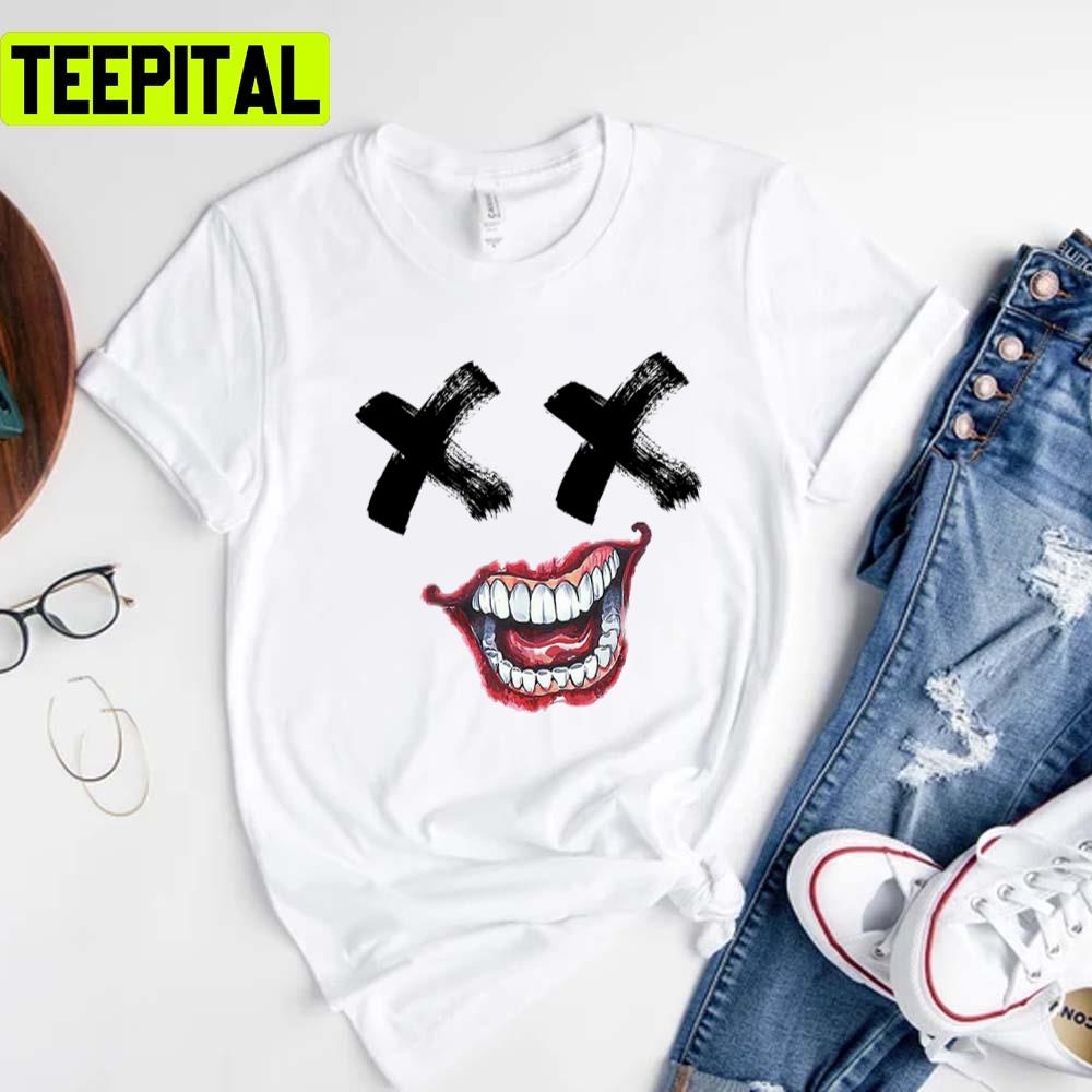 Horror Face Laughter Joker Unisex T-Shirt Horror Face Laughter Joker Unisex T-Shirt