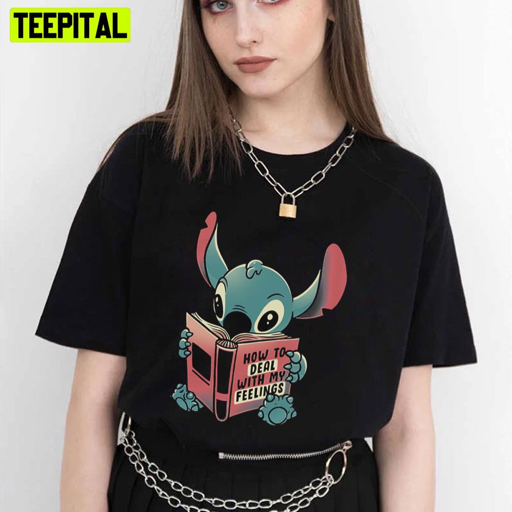 How To Deal With My Feelings Stitch Unisex T-Shirt How To Deal With My Feelings Stitch Unisex T-Shirt