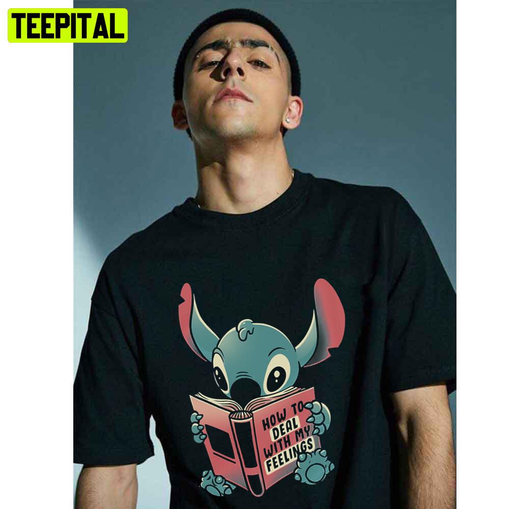 How To Deal With My Feelings Stitch Unisex T-Shirt How To Deal With My Feelings Stitch Unisex T-Shirt
