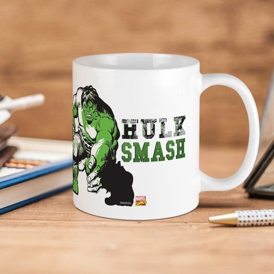 Hulk Marvel Smash Premium Sublime Ceramic Coffee Mug White Hulk Marvel Smash Premium Sublime Ceramic Coffee Mug White