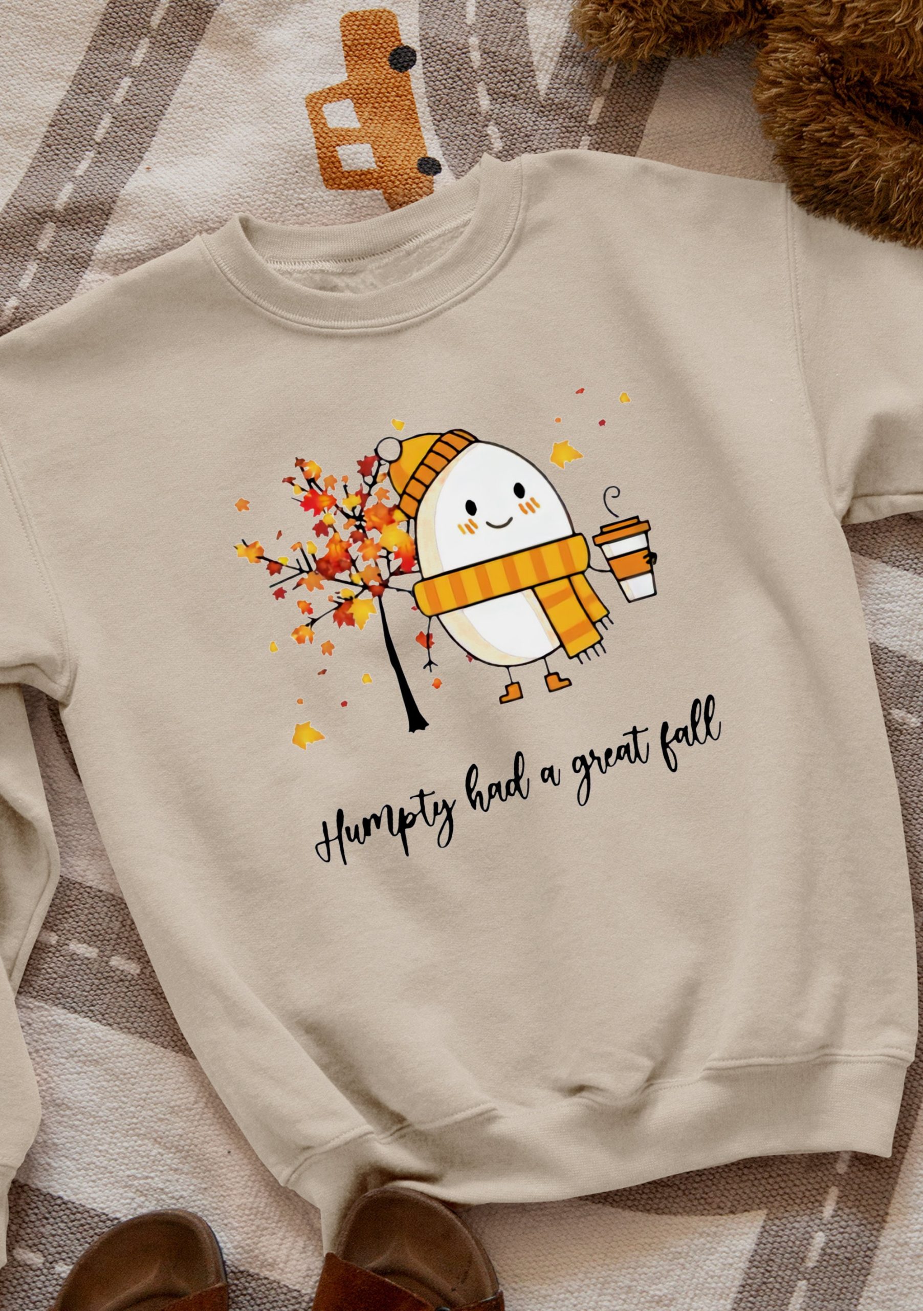 Humpty Dumpty Had A Great Fall Eggs Fall Thanksgiving Unisex Sweatshirt Humpty Dumpty Had A Great Fall Eggs Fall Thanksgiving Unisex Sweatshirt